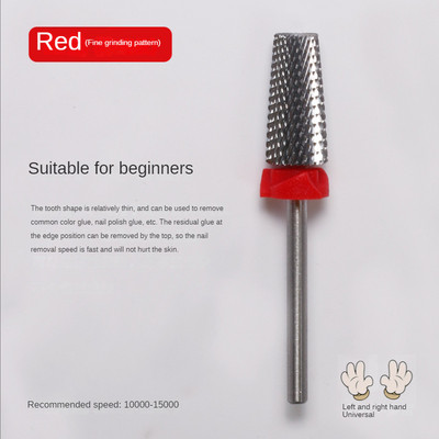 2 kom/lot glodala od volframa za manikuru, 5 u 1 svrdla za ukriženo skidanje gel laka za nokte