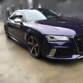 Alkalmas Audi Tremella Q3/A4/A5/új A6/A3/A7/Q5 Q2 módosított S4 S6 krómozott visszapillantó tükör burkolathoz