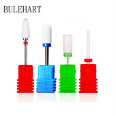 Glodala za keramiku od 4 komada za manikuru, uklanjanje laka za nokte Gel zanoktice Svrdla za nokte Alati za pedikuru