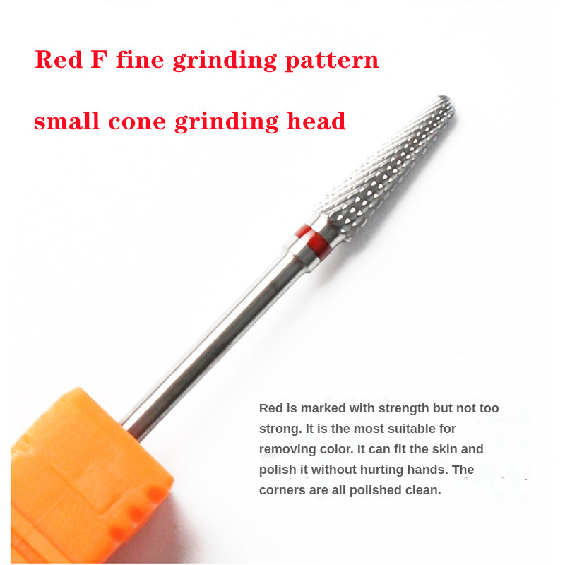 4 kom/set Glodala od volframovog čelika za manikuru, skidanje gel laka za nokte Svrdla za električnu opremu Alati