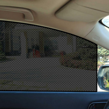 2PCS автомобилен преден сенник филм стъклен стикер анти-peep пълно засенчване стикер за прозорец непрозрачен слънцезащитен крем топлоизолация