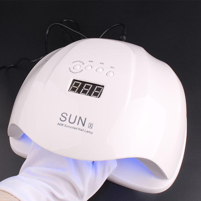 Hot 1 Pair Nail UV spinduliuotės rankų apsauga Pirštinės Protect Nails Art Tools LED lempa Nagų džiovintuvas Lengvas manikiūro įrankis