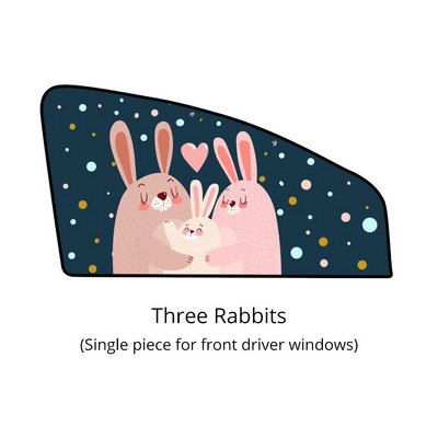 1 ΤΕΜ. Universal Car Sun Shade Κάλυμμα προσωπίδας παρμπρίζ Κουρτίνα Μαγνητικό Cartoon Proof Πλαϊνό Παράθυρο Κάλυμμα Sunshade UV Protect 80*50CM