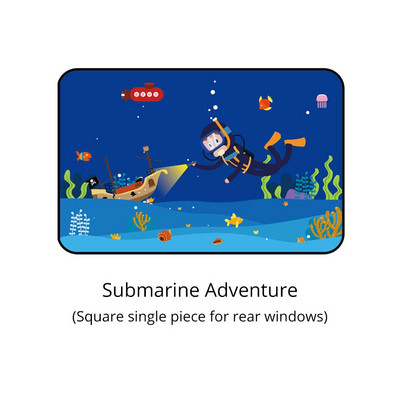 1 ΤΕΜ. Universal Car Sun Shade Κάλυμμα προσωπίδας παρμπρίζ Κουρτίνα Μαγνητικό Cartoon Proof Πλαϊνό Παράθυρο Κάλυμμα Sunshade UV Protect 80*50CM