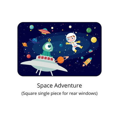 1 ΤΕΜ. Universal Car Sun Shade Κάλυμμα προσωπίδας παρμπρίζ Κουρτίνα Μαγνητικό Cartoon Proof Πλαϊνό Παράθυρο Κάλυμμα Sunshade UV Protect 80*50CM