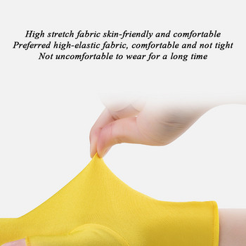 2 τμχ Anti UV Rays Protect Gloves Open-Toed Nail Gloves Led Lamp Nail Protection UV Radiation Proof Glove Manicure Nail Art Tools