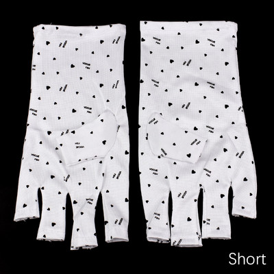 1 pora nuo UV spindulių apsaugančios pirštinės Nagų dailės pirštinės Led lempa apsaugo ranką nuo juodos spinduliuotės atsparios pirštinės Manikiūro nagų dailės įrankiai