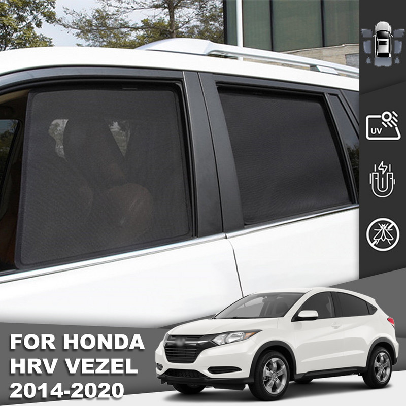 Honda HR-V HRV VEZEL 2013-2020 autóhoz napellenző mágneses első szélvédő keret függöny hátsó oldalablak napernyő pajzs