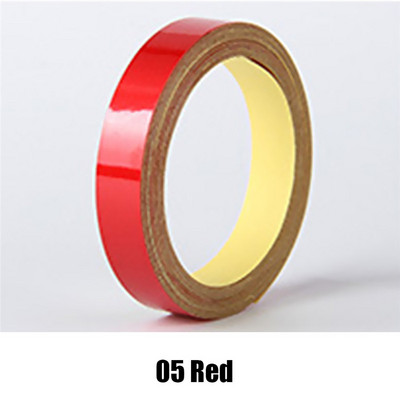 5/8m Φωτεινή ανακλαστική αυτοκόλλητη αυτοκόλλητη ταινία 5/8m Ανακλαστική ταινία Φωτεινή ασφάλεια αυτοκινήτου Ποδηλασία αυτοκινήτου DIY Reflector Tape