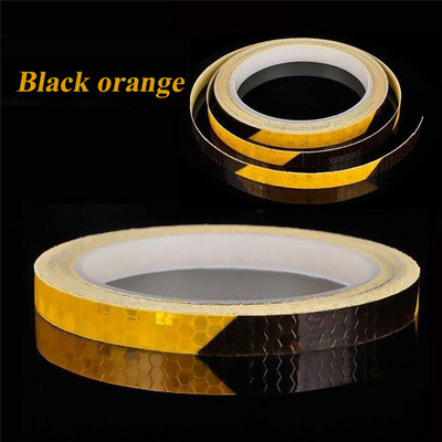 5/8m Φωτεινή ανακλαστική αυτοκόλλητη αυτοκόλλητη ταινία 5/8m Ανακλαστική ταινία Φωτεινή ασφάλεια αυτοκινήτου Ποδηλασία αυτοκινήτου DIY Reflector Tape