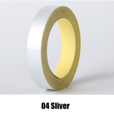 5/8m Φωτεινή ανακλαστική αυτοκόλλητη αυτοκόλλητη ταινία 5/8m Ανακλαστική ταινία Φωτεινή ασφάλεια αυτοκινήτου Ποδηλασία αυτοκινήτου DIY Reflector Tape