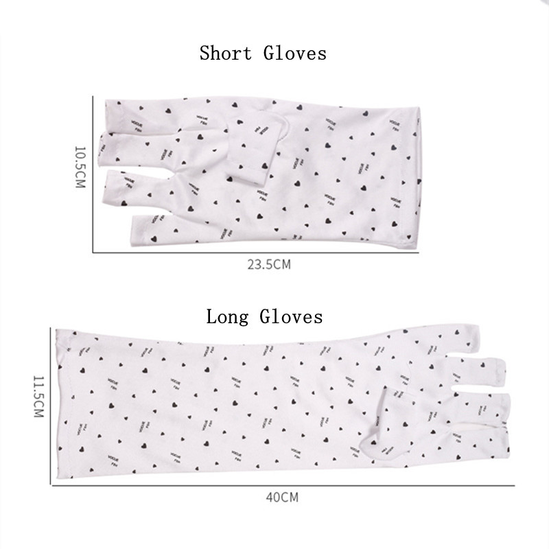 Pair Profession Anti UV spinduliuotės apsaugančios pirštinės nagų džiovintuvas Light Shield Nail Led lempa Anti-UV pirštinių pirštinių manikiūro įrankis