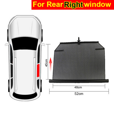 Mercedes Benz S-Class W126 W140 W220 W221 W222 päikesesirmi automaatse tõstetarviku jaoks aknakate päikesevari kardina kate