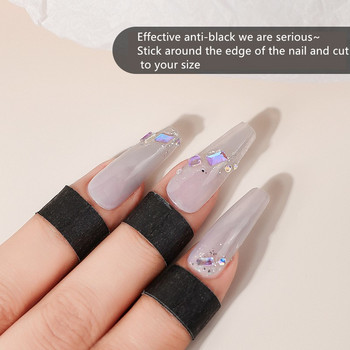 2 τμχ Nail Art Anti Uv Rays Protect Gloves Anti Led Lamp Προστασία από την ακτινοβολία UV Radiation Proof Glove Nail Art Tools
