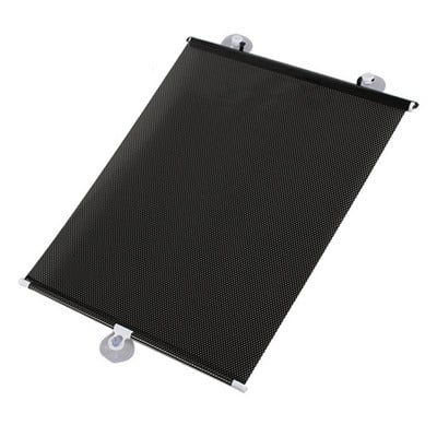 Autós napellenző függöny hátsó oldalablak első/hátsó szélvédő napellenző villogó fekete borítás tapadókorong Univerzális autók tartozékok