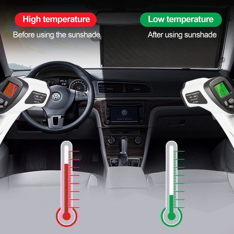 Autós napellenző függöny hátsó oldalablak első/hátsó szélvédő napellenző villogó fekete borítás tapadókorong Univerzális autók tartozékok