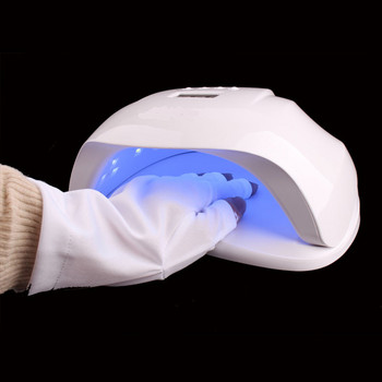 UV Shield Glove Gel Manicures Anti UV Fingerless Gloves Προστατεύουν τα χέρια από την υπεριώδη ακτινοβολία LED UV Gel Polish Λάμπα στεγνώματος Μανικιούρ Στεγνωτήριο