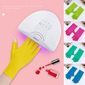 Rukavice za nail art UV zaštitne rukavice za zaštitu od UV zračenja Rukavice za zaštitu za nail art gel UV LED lampa Svjetlo za sušenje