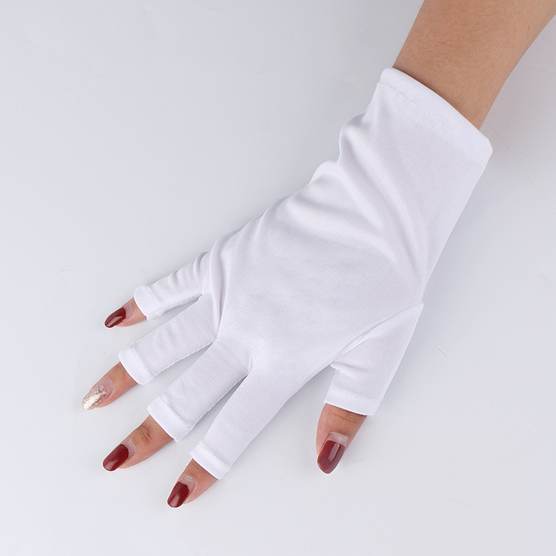 2kom Rukavice za zaštitu od UV zraka Led svjetiljka Zaštitne rukavice otporne na zračenje Rukavice za UV lampu Sušilica za nokte Alati za manikuru