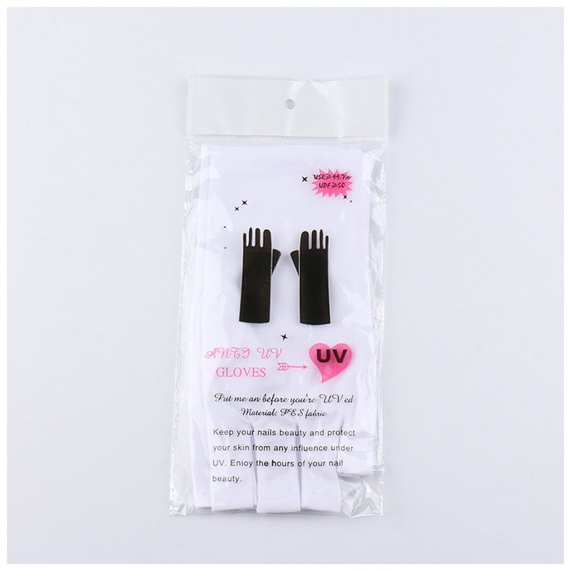 2kom Rukavice za zaštitu od UV zraka Led svjetiljka Zaštitne rukavice otporne na zračenje Rukavice za UV lampu Sušilica za nokte Alati za manikuru