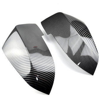 2бр. Резервни капачки за огледала за обратно виждане от карбонови влакна за BMW F10 F11 F18 F07 F06 F12 F13 F01 F02 2013-17