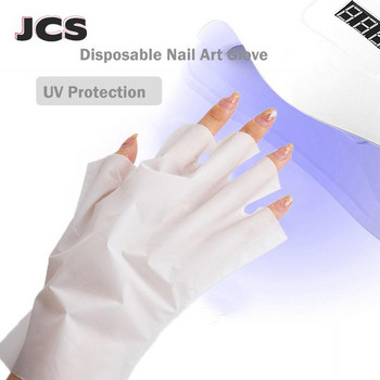 5/10 чифта Ръкавици за защита срещу UV радиация UV защита Ръкавица за ноктопластика за ноктопластика Защитен гел UV LED лампа Инструмент