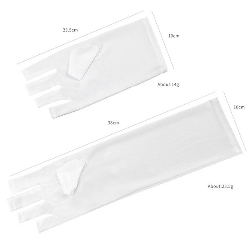 Nail Art Glove UV Protection Glove Anti UV Radiation Protection Gloves Protector for Nail Art Gel UV LED Lamp Alat