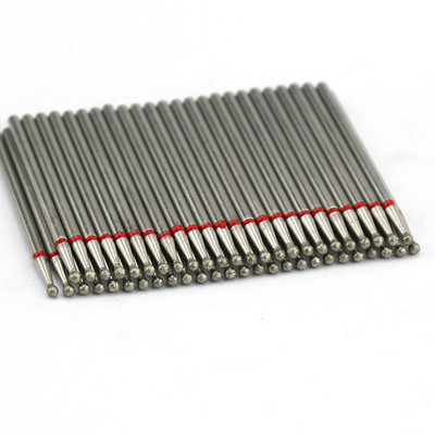 50 τμχ Diamond Nail Drill Cuticle Clean Bit Σετ φρεζαρίσματος για μανικιούρ Ηλεκτρικό κόφτη Αξεσουάρ Αφαίρεση νεκρού δέρματος