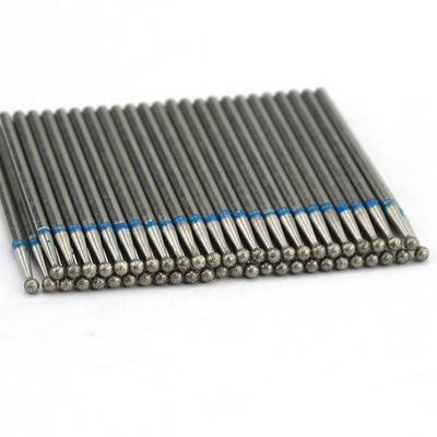 50 τμχ Diamond Nail Drill Cuticle Clean Bit Σετ φρεζαρίσματος για μανικιούρ Ηλεκτρικό κόφτη Αξεσουάρ Αφαίρεση νεκρού δέρματος
