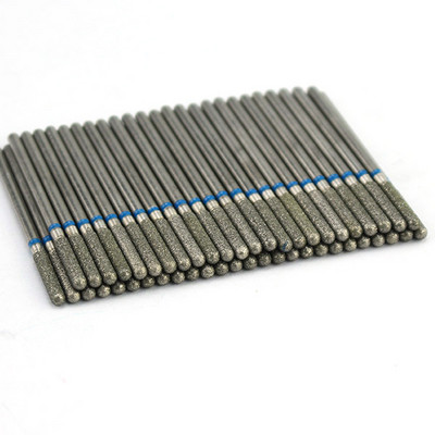 50 τμχ Diamond Nail Drill Cuticle Clean Bit Σετ φρεζαρίσματος για μανικιούρ Ηλεκτρικό κόφτη Αξεσουάρ Αφαίρεση νεκρού δέρματος