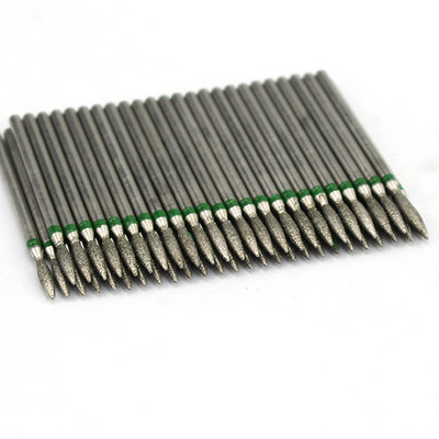 50 τμχ Diamond Nail Drill Cuticle Clean Bit Σετ φρεζαρίσματος για μανικιούρ Ηλεκτρικό κόφτη Αξεσουάρ Αφαίρεση νεκρού δέρματος