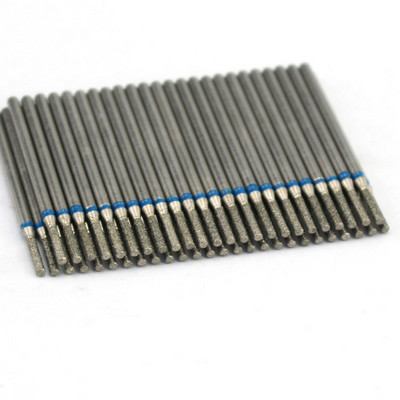 50 τμχ Diamond Nail Drill Cuticle Clean Bit Σετ φρεζαρίσματος για μανικιούρ Ηλεκτρικό κόφτη Αξεσουάρ Αφαίρεση νεκρού δέρματος