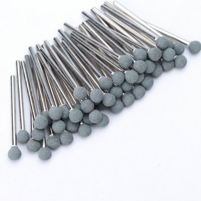 50 τμχ Diamond Nail Drill Cuticle Clean Bit Σετ φρεζαρίσματος για μανικιούρ Ηλεκτρικό κόφτη Αξεσουάρ Αφαίρεση νεκρού δέρματος