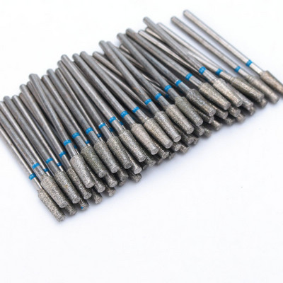50 τμχ Diamond Nail Drill Cuticle Clean Bit Σετ φρεζαρίσματος για μανικιούρ Ηλεκτρικό κόφτη Αξεσουάρ Αφαίρεση νεκρού δέρματος