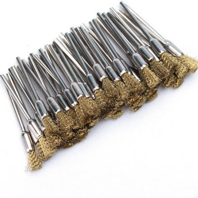 50 τμχ Diamond Nail Drill Cuticle Clean Bit Σετ φρεζαρίσματος για μανικιούρ Ηλεκτρικό κόφτη Αξεσουάρ Αφαίρεση νεκρού δέρματος