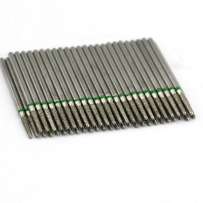 50 τμχ Diamond Nail Drill Cuticle Clean Bit Σετ φρεζαρίσματος για μανικιούρ Ηλεκτρικό κόφτη Αξεσουάρ Αφαίρεση νεκρού δέρματος