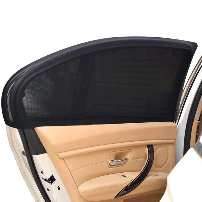 2db Autós napernyő oldalablak napernyő burkolat UV Protect perspektivikus háló Univerzális autótartozékok Volkswagen VW Golfhoz 4 6 7