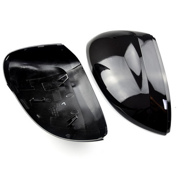 Φωτεινό μαύρο και μαύρο ανθρακικό κάλυμμα καθρέπτη Κάλυμμα οπίσθιου καθρέφτη Πλαϊνό καπάκι καθρέφτη για VW Passat B8