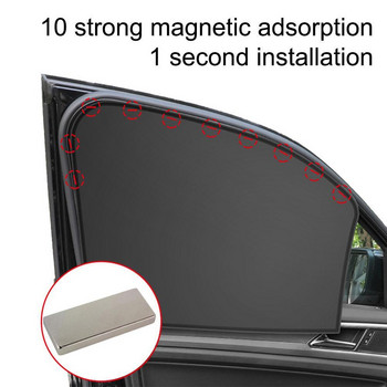 Магнитни сенници за кола с UV защита Сенници Покривала Сенници Покривала за предно стъкло Сгъваема козирка Рефлектор Предно стъкло Фолио за прозорци