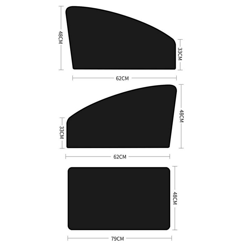 Umbrelă de soare magnetică pentru mașină Protecție UV Umbrele de soare Huse de parasolare Acoperiri de parbriz Vizor pliabil Reflector Parbriz Film pentru fereastră