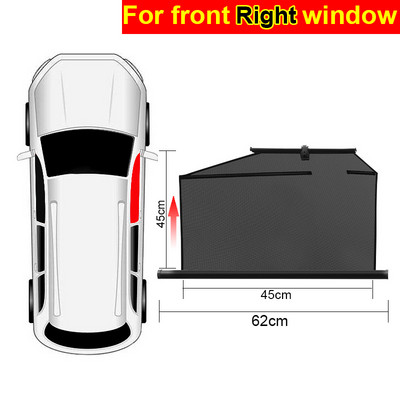 Για Toyota Voxy-60/70/80 Noah-60/70/80 Porte Spade Sun Visor Automatic Lift Accessori κάλυμμα παραθύρου SunShade Shade κουρτίνας