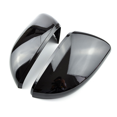 2vnt automobilio galinio vaizdo veidrodžių dangtelio apsauga, skirta Golf 6 MK6 R VI 2009-2013 juoda 5K0857537 automatinių galinio vaizdo veidrodžių dangteliai priedai
