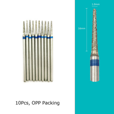 HYTOOS 10 tk/komplekt küünepuurid Teemantlõikurid maniküüri küünenahade freesfrees pediküüri küünte jaoks Tarvikud Tööriistad