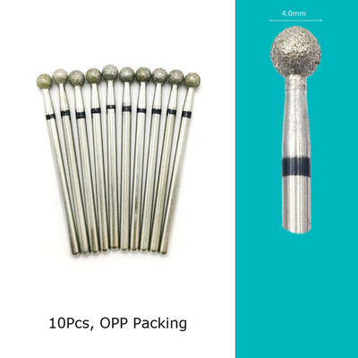 HYTOOS 10 tk/komplekt küünepuurid Teemantlõikurid maniküüri küünenahade freesfrees pediküüri küünte jaoks Tarvikud Tööriistad