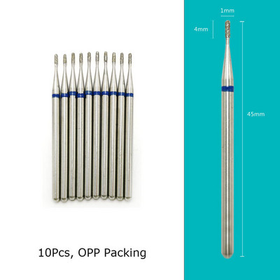 HYTOOS 10 tk/komplekt küünepuurid Teemantlõikurid maniküüri küünenahade freesfrees pediküüri küünte jaoks Tarvikud Tööriistad