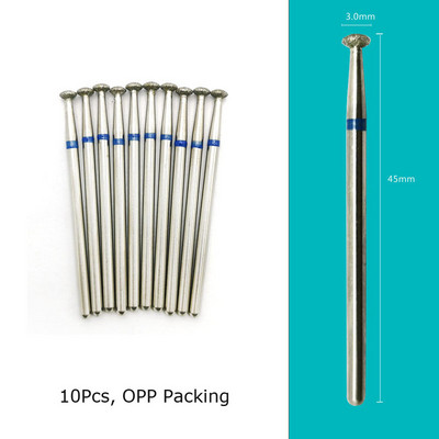 HYTOOS 10 tk/komplekt küünepuurid Teemantlõikurid maniküüri küünenahade freesfrees pediküüri küünte jaoks Tarvikud Tööriistad