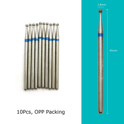 HYTOOS 10 tk/komplekt küünepuurid Teemantlõikurid maniküüri küünenahade freesfrees pediküüri küünte jaoks Tarvikud Tööriistad