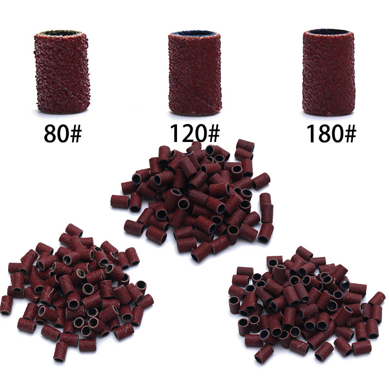 80# 120# 180# Trake za brušenje noktiju Električni stroj za nokte Svrdla za nokte UV Gel Sredstvo za skidanje akrilnog laka za nokte Dodatni alat