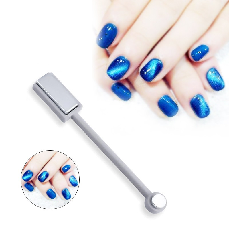 Nagų įrankiai Cat Eye Magnetic Strypas Galingas magnetas Tinka katės akių geliniam lakavimui, grožio nagų priemonė Nagų dailės dekoravimas