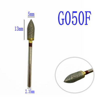 67 Izmēri 2,35 mm pilnībā saķepināti dimanta urbji, īpaši izturīgi slīpēti vai gludi pulēti, īpaši metālam/akmenim/zobārstniecībai/nagiem....